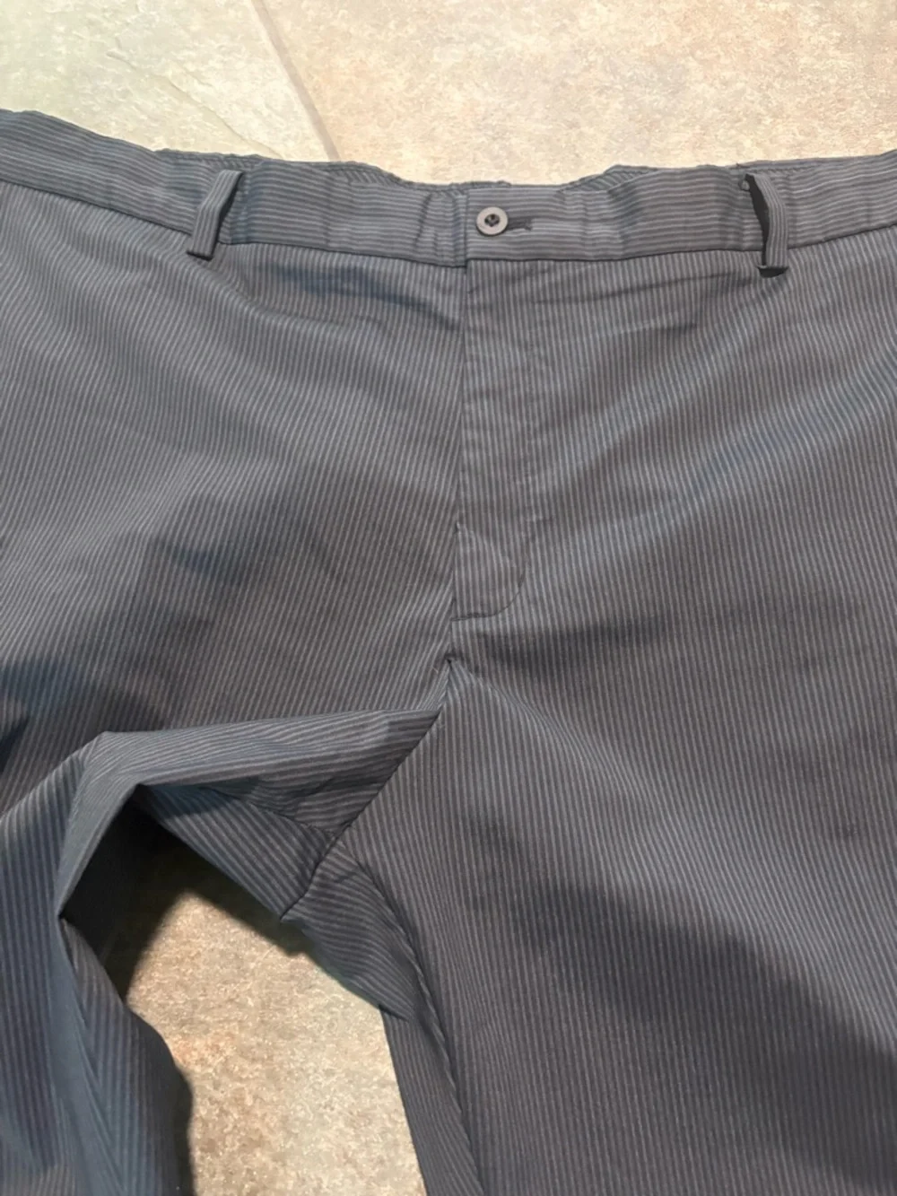 Nike Golf DriFit Men's Black Pinstriped Pants 42x32